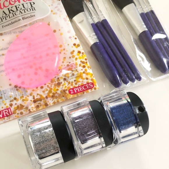 Loose Body Glitter & Makeup Brushes Bundle - Picture 7 of 10